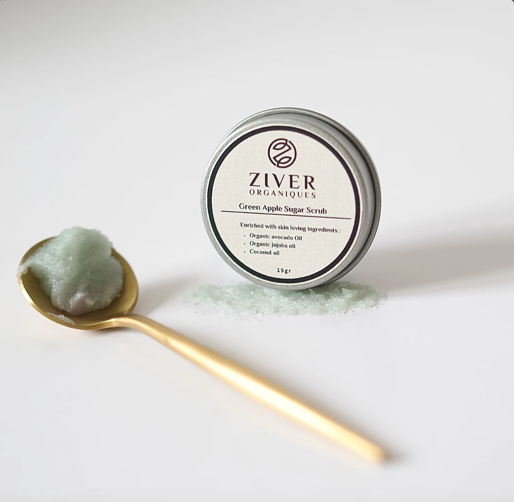 Green Apple Sugar Lip Scrub