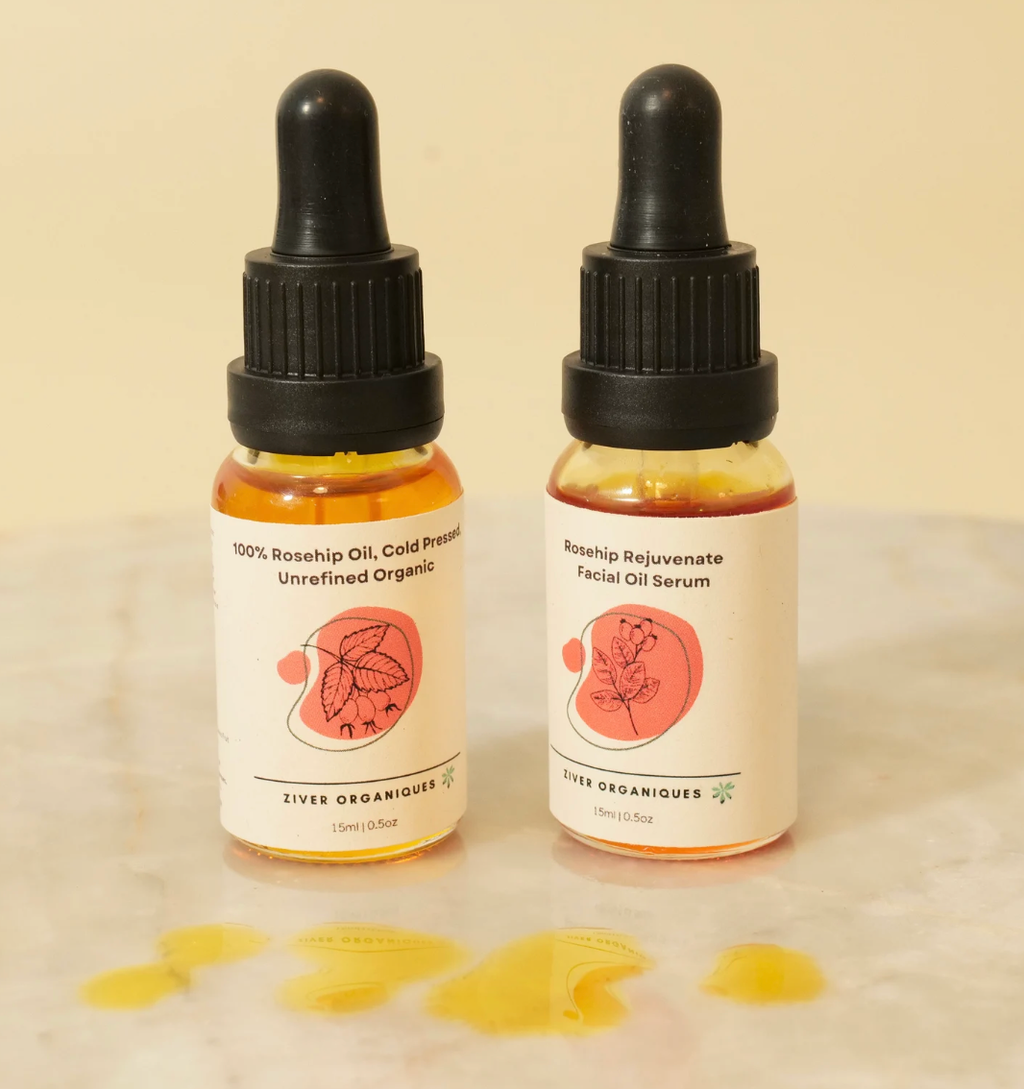 Double Rosehip Glow Set: Oil & Rejuvenating Serum