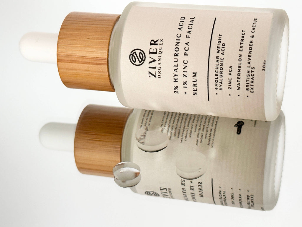 Hyaluronic Acid Hydrating Face Serum with Zinc