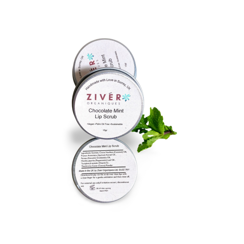 Chocolate Mint Sugar Lip Scrub